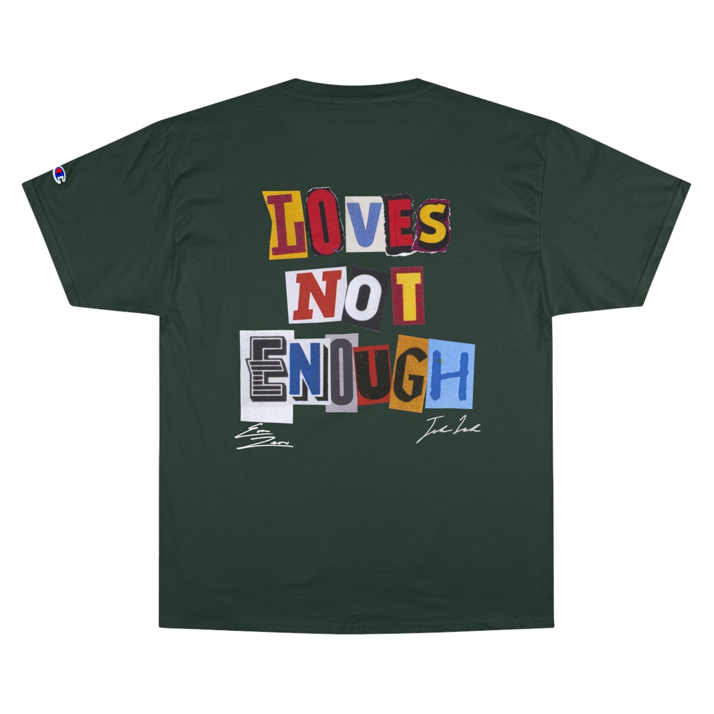 'Sorry I'm Bipoler' x Love's Not Enough Champion Tee