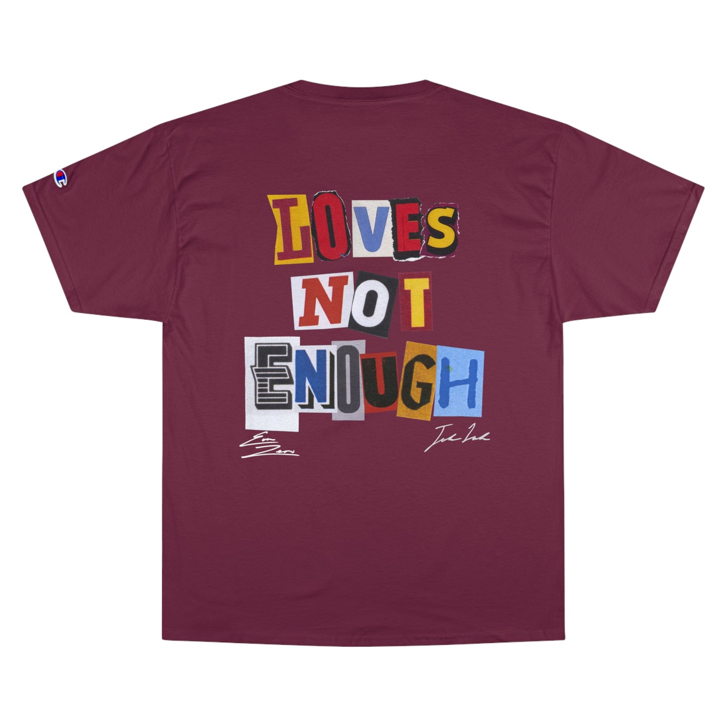 'Sorry I'm Bipoler' x Love's Not Enough Champion Tee