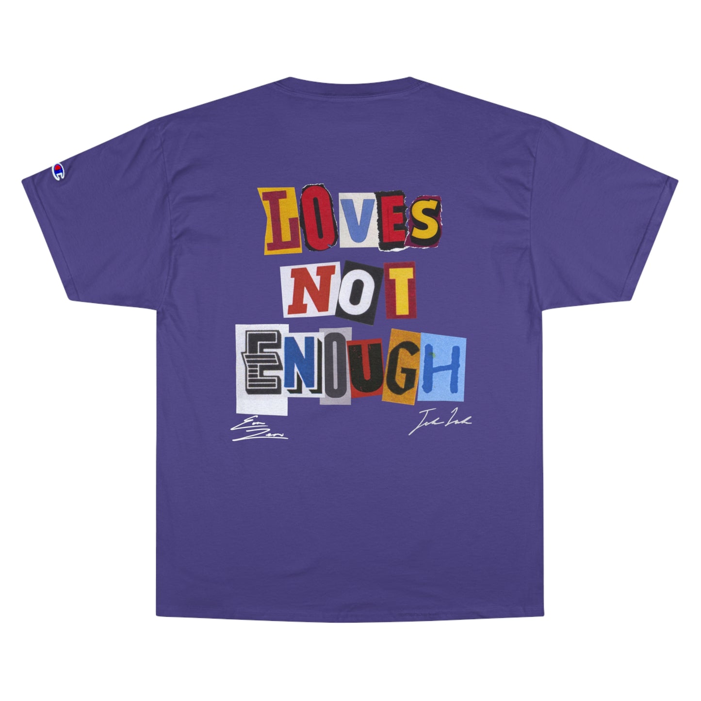 'Sorry I'm Bipoler' x Love's Not Enough Champion Tee